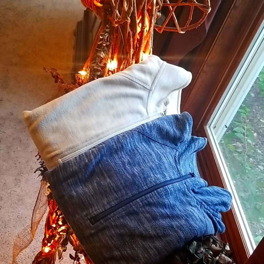 St John's Bay active zip feece jacket sweatshirt